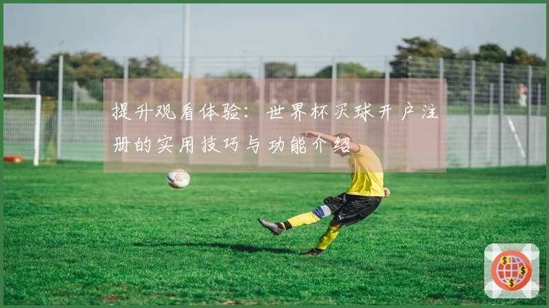 提升观看体验：世界杯买球开户注册的实用技巧与功能介绍