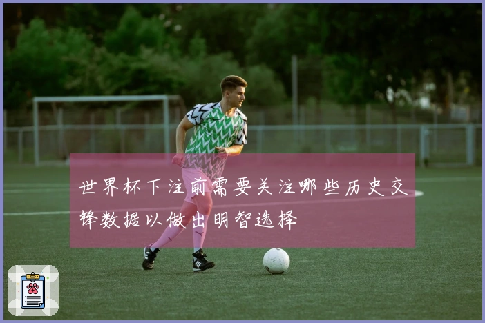 世界杯下注前需要关注哪些历史交锋数据以做出明智选择